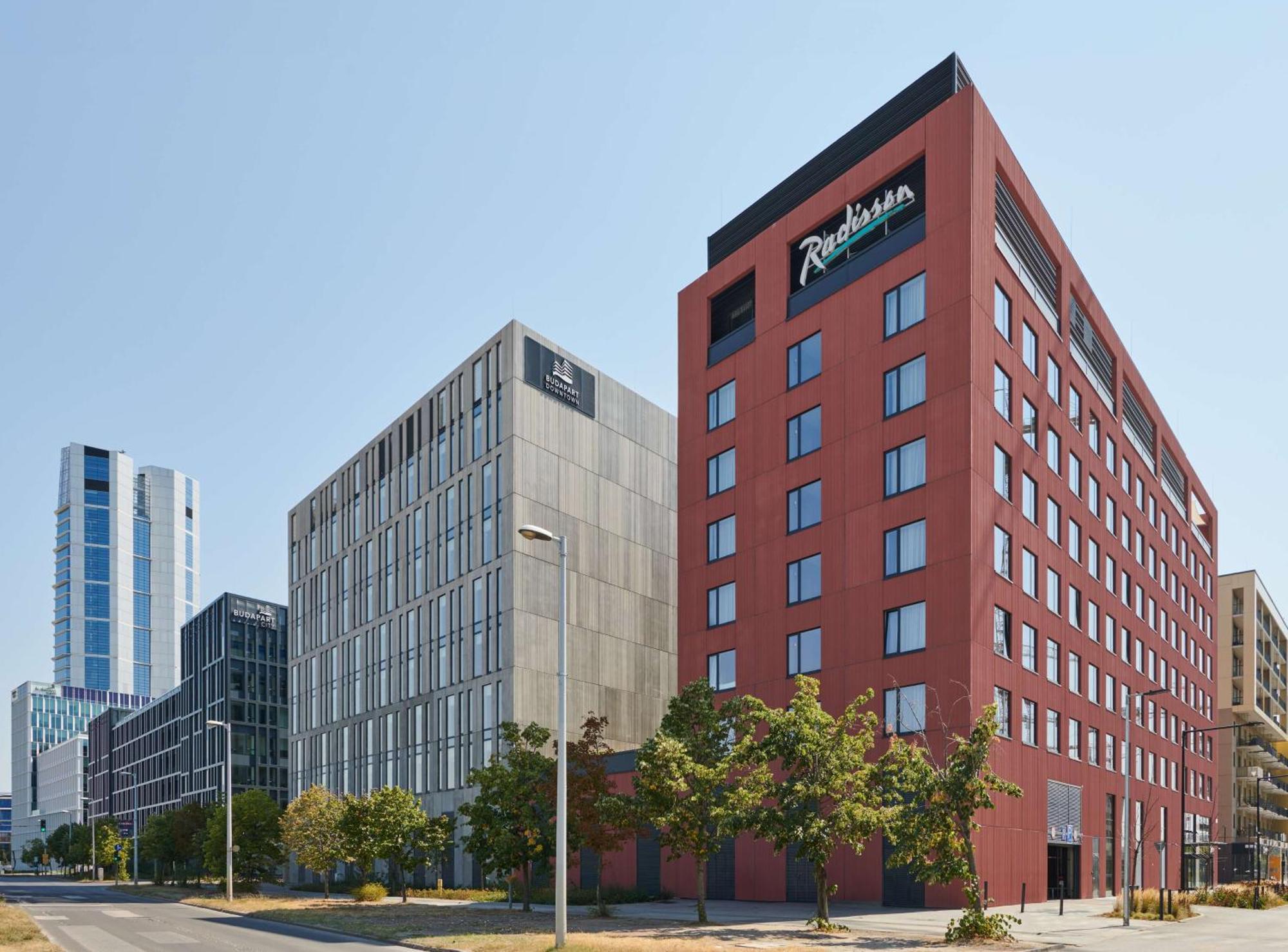 Radisson Hotel Budapest Budapart Buitenkant foto